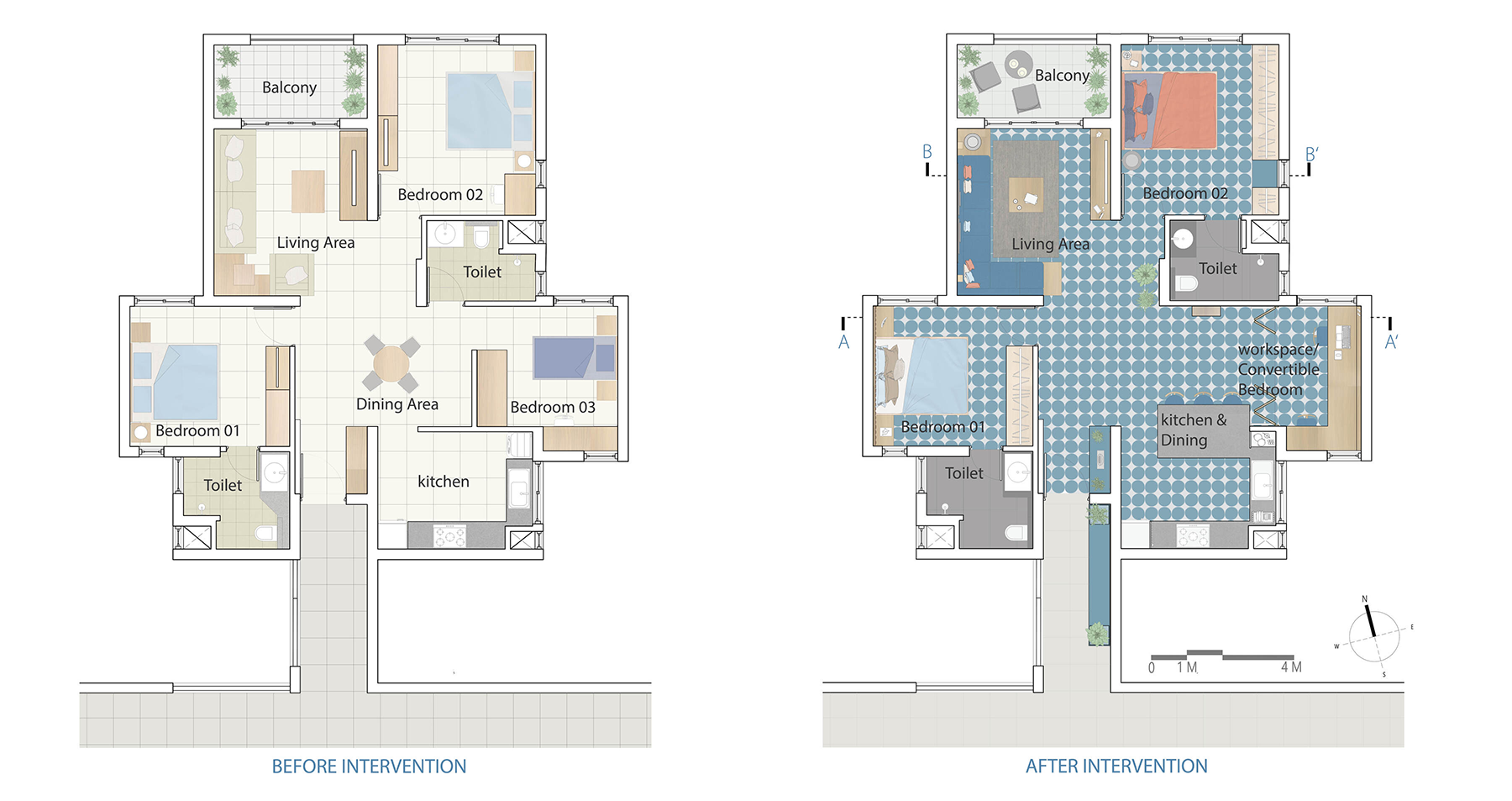 Chennai Interiors plan