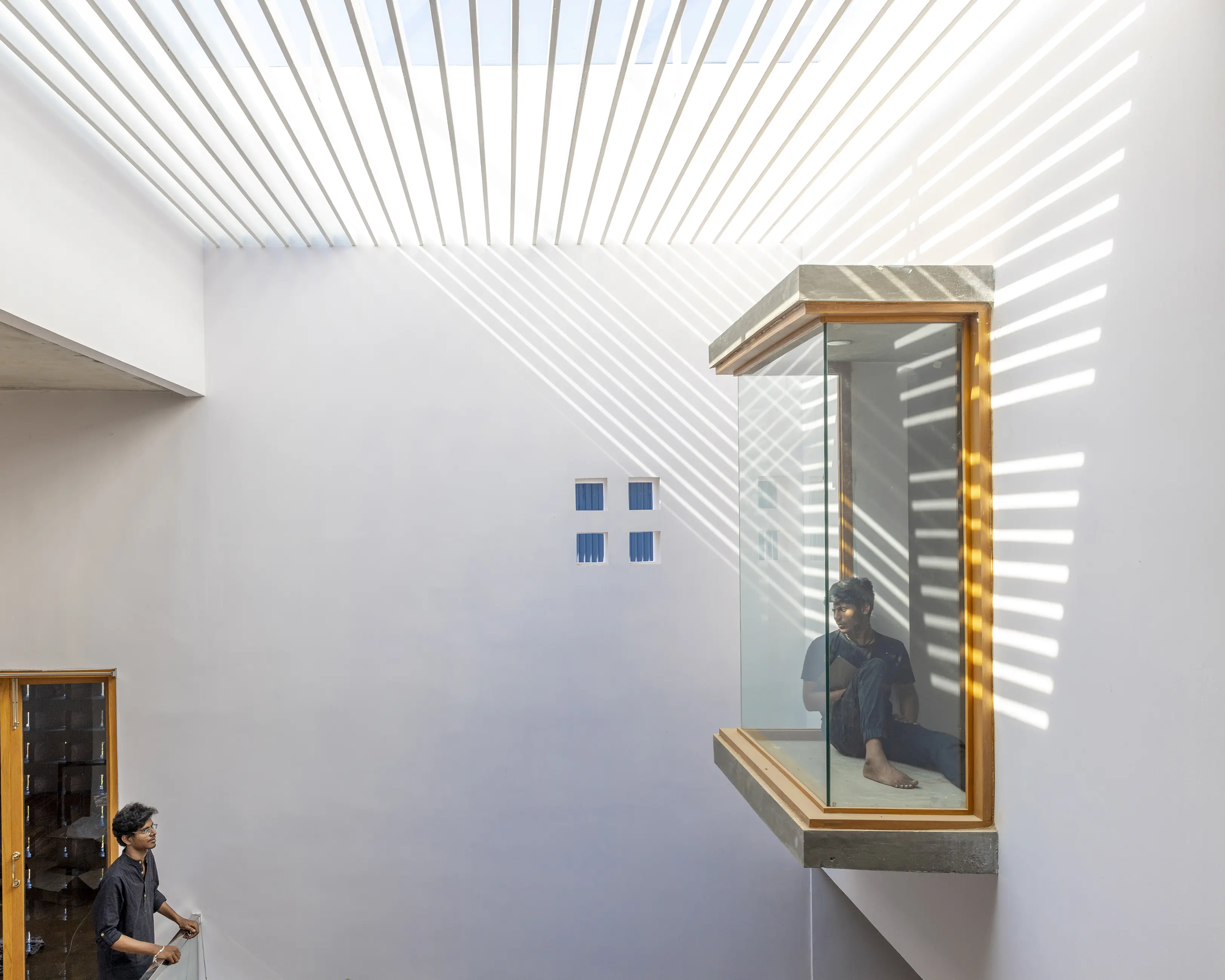 Dwell in Levels bay window and skylight