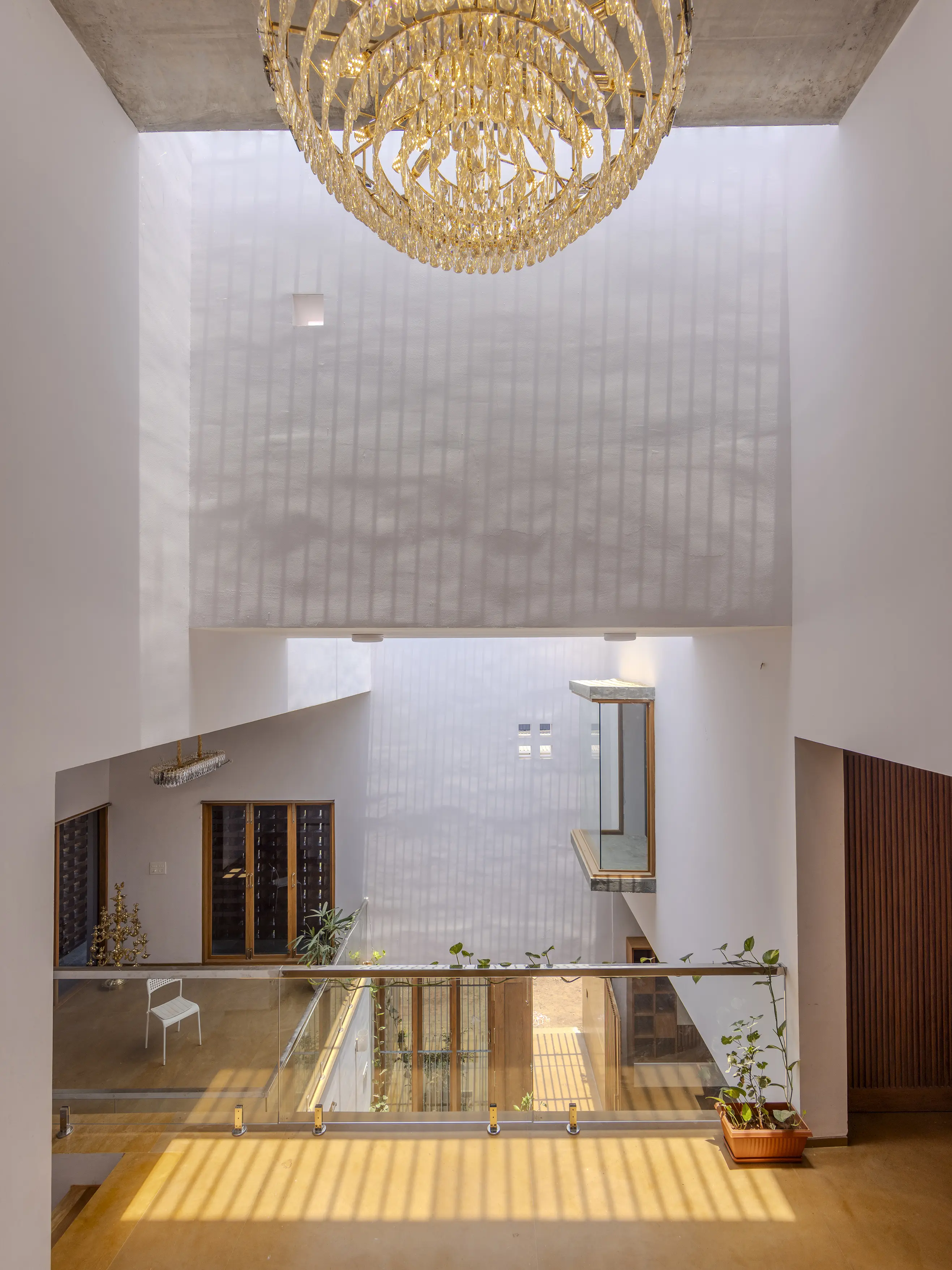 Dwell in Levels skylight volume